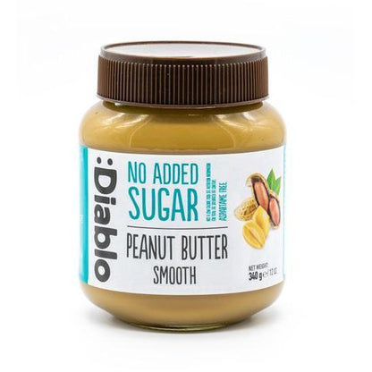 Erdnussbutter Peanut Butter 340g Glas von Diablo