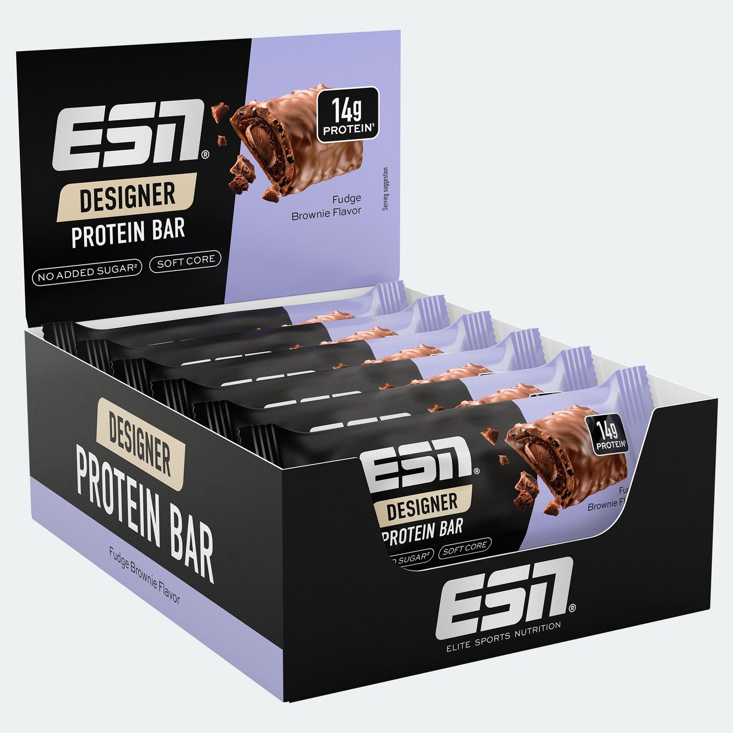 Designer Protein Bar 12 x 45g Riegel von ESN