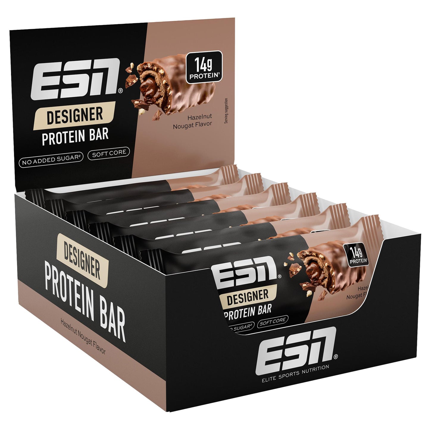 Designer Protein Bar 12 x 45g Riegel von ESN