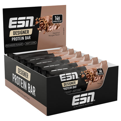 Designer Protein Bar 12 x 45g Riegel von ESN