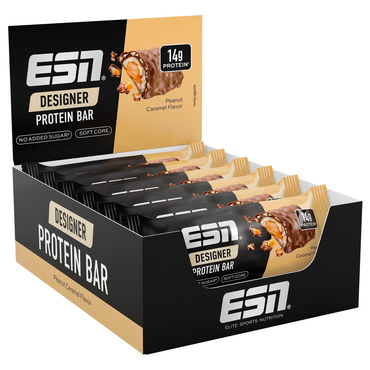 Designer Protein Bar 12 x 45g Riegel von ESN