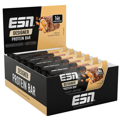 Designer Protein Bar 12 x 45g Riegel von ESN