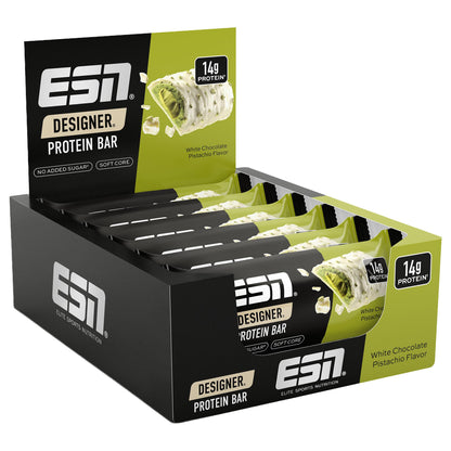 Designer Protein Bar 12 x 45g Riegel von ESN