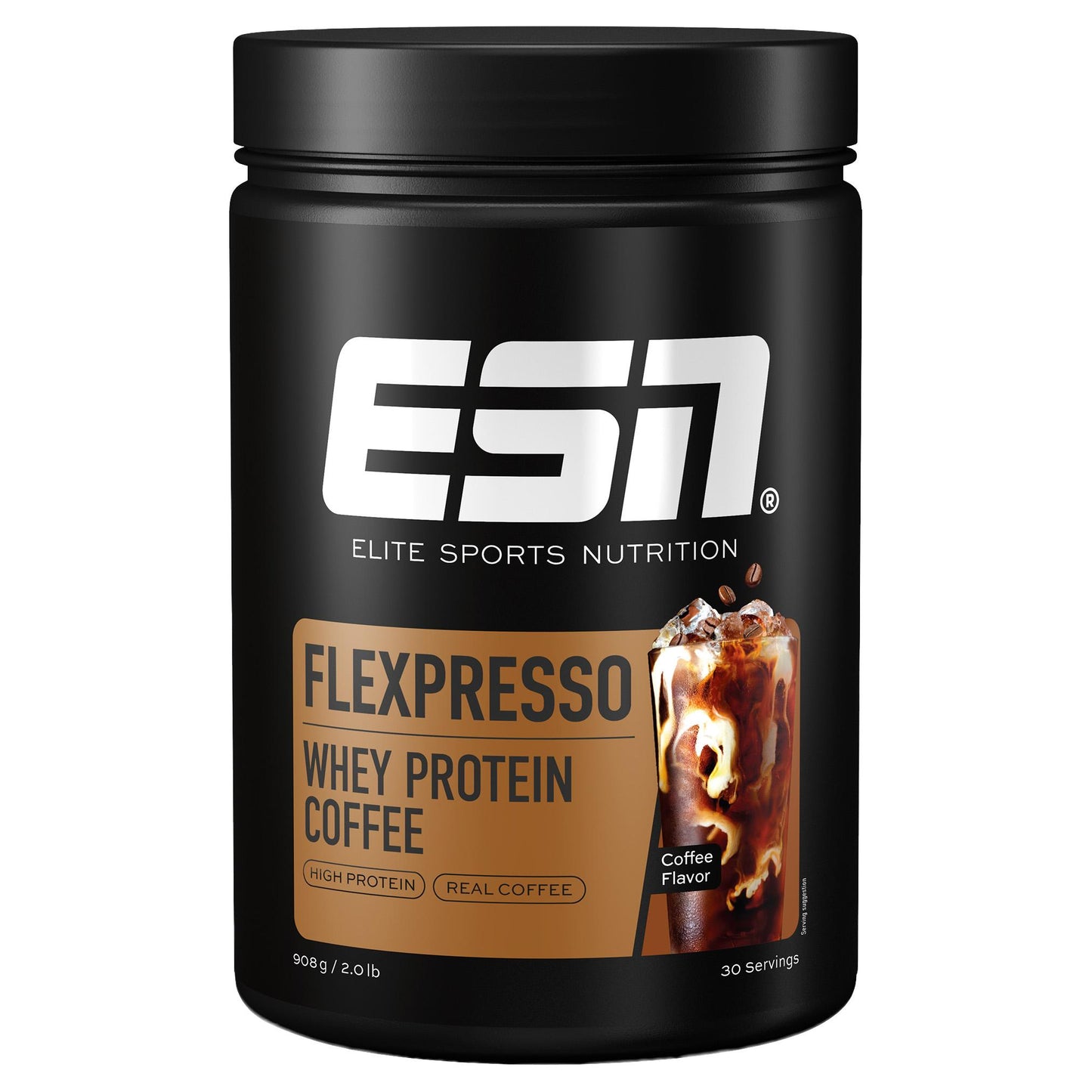 Flexpresso Protein Coffee 908g Dose von ESN