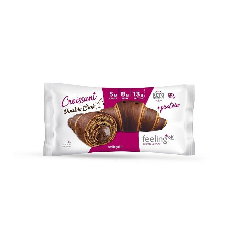 Croissant Double Ciok + Protein (26% Protein) 50g von Feeling OK