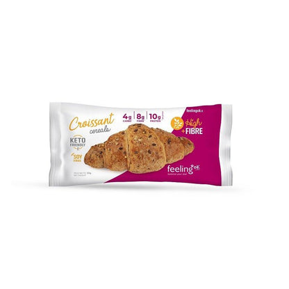 Croissant + Fibre (20-26% Protein) 50g von Feeling OK