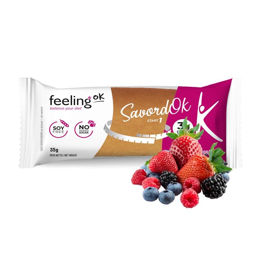 Protein Bisquit SavordOk Start 1 (32% Protein) 35g von Feeling OK
