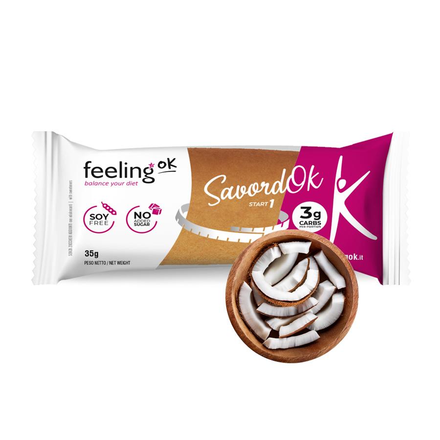 Protein Bisquit SavordOk Start 1 (32% Protein) 35g von Feeling OK