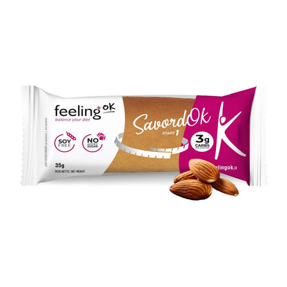 Protein Bisquit SavordOk Start 1 (32% Protein) 35g von Feeling OK