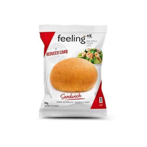 Protein Brötchen (Soft) Start 1 (25% Protein) 50g von Feeling OK