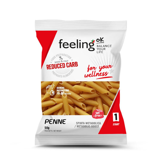 Protein Nudeln Start 1 (36% Protein) 50g Beutel von Feeling OK