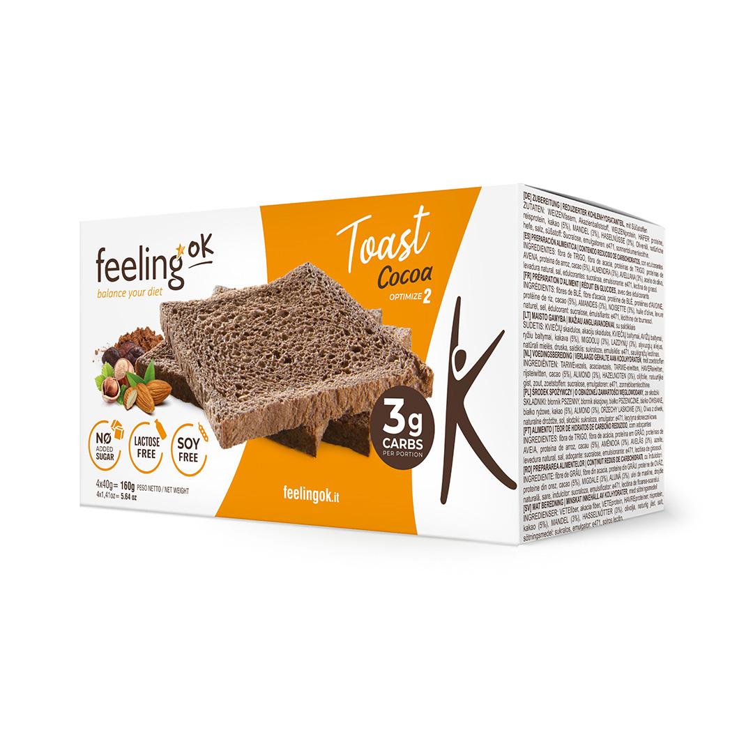 Toasts (Zwieback) Optimize 2 (20% Protein) 160g von Feeling OK