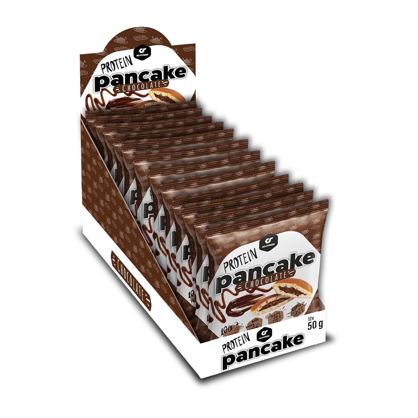 Protein Pancake 12 x 50g von Go-Fitness