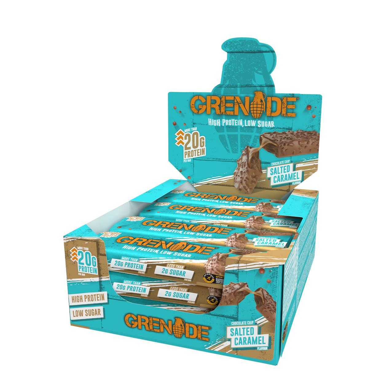 Protein Bar 12 x 60g Riegel von Grenade
