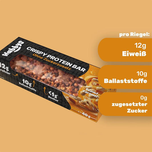 Crispy Protein Bar 1 x 40g Riegel von Habbys