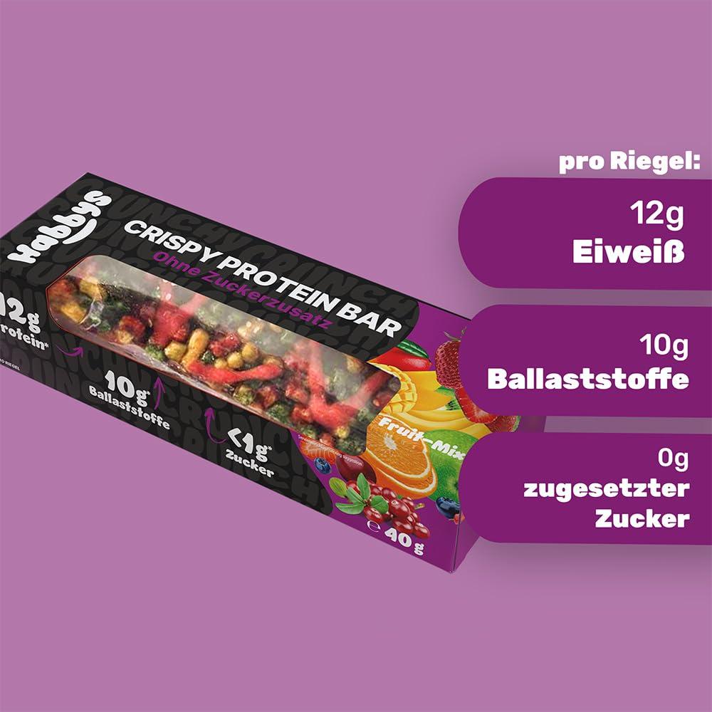 Crispy Protein Bar 1 x 40g Riegel von Habbys