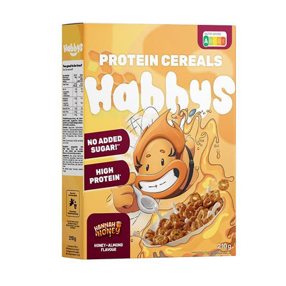 Zuckerarme Cerealien mit Protein 240g Packung von Habbys