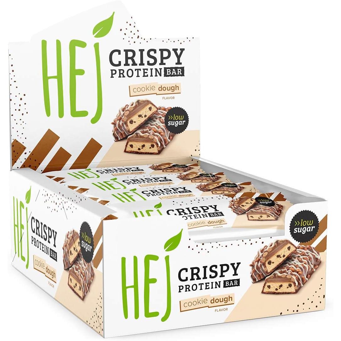 Crispy Protein Bar 12 x 45g Riegel von Hej