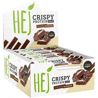 Crispy Protein Bar 12 x 45g Riegel von Hej