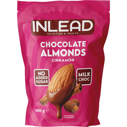 Chocolate Almonds 100g Beutel von Inlead