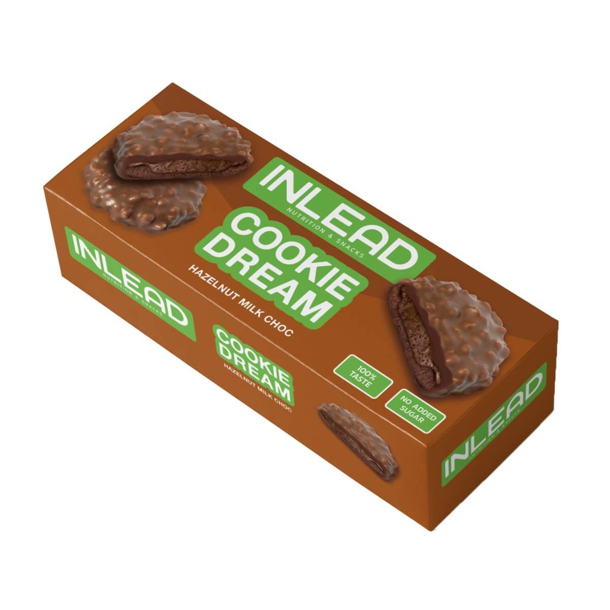 Cookie Dream zuckerarme Kekse 128g Packung von Inlead
