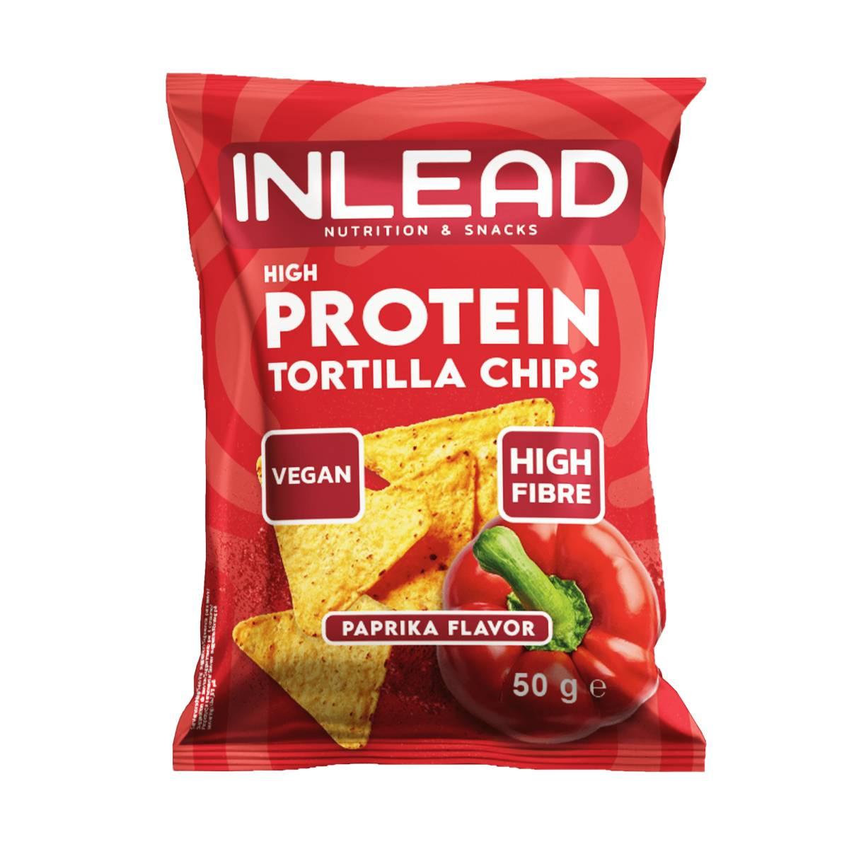 High Protein Tortilla Chips 1 x 50g Beutel von Inlead
