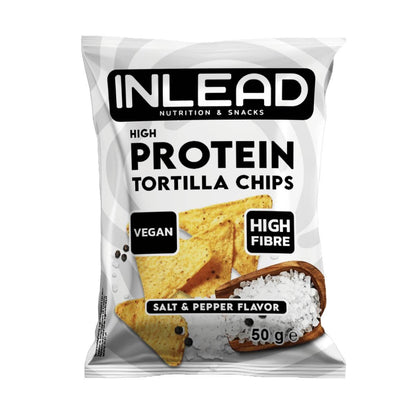 High Protein Tortilla Chips 1 x 50g Beutel von Inlead