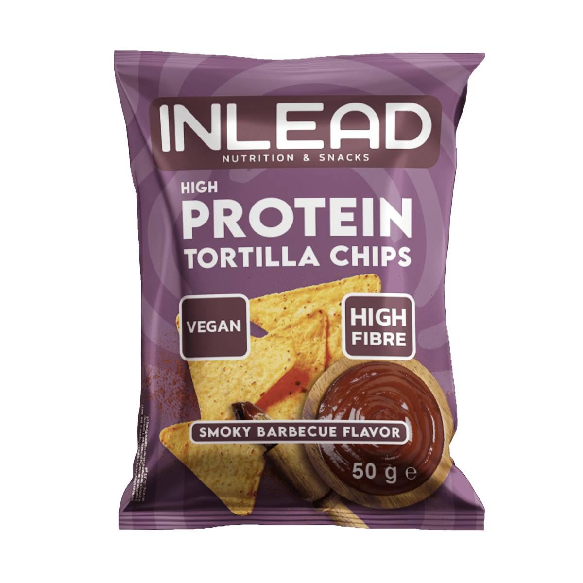 High Protein Tortilla Chips 1 x 50g Beutel von Inlead