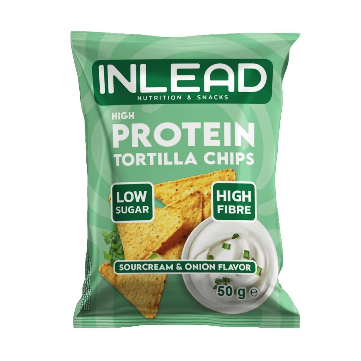 High Protein Tortilla Chips 1 x 50g Beutel von Inlead