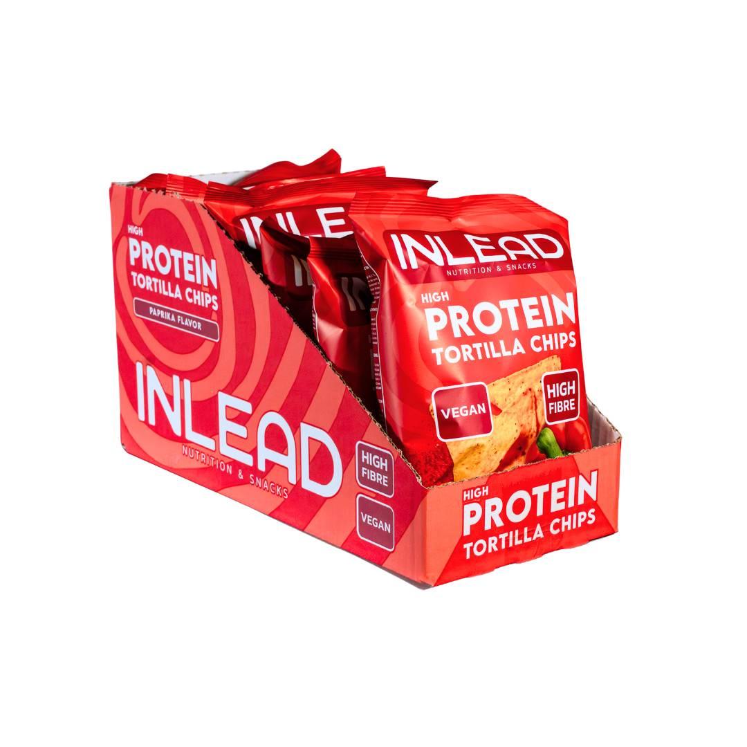 High Protein Tortilla Chips 6 x 50g Beutel von Inlead