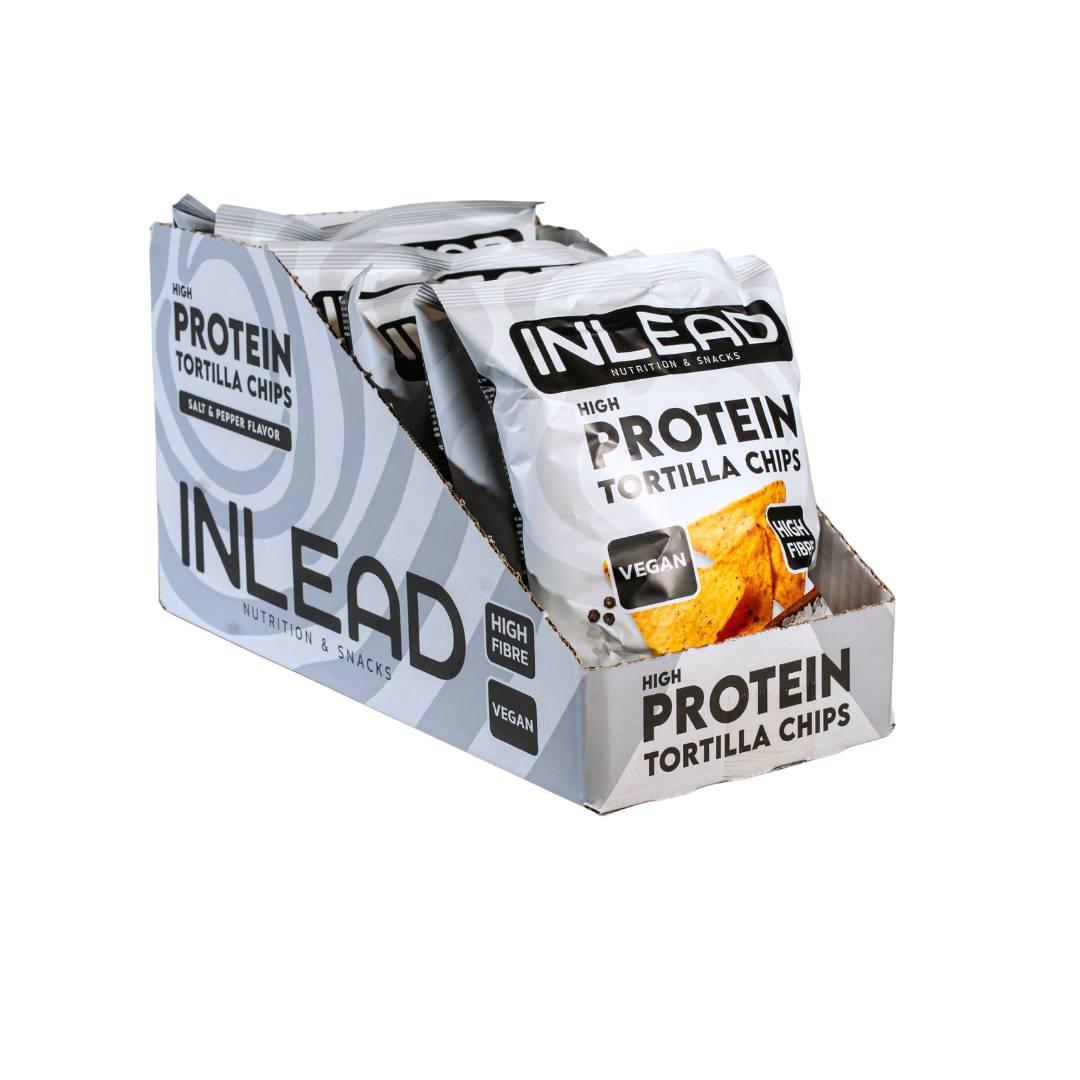 High Protein Tortilla Chips 6 x 50g Beutel von Inlead