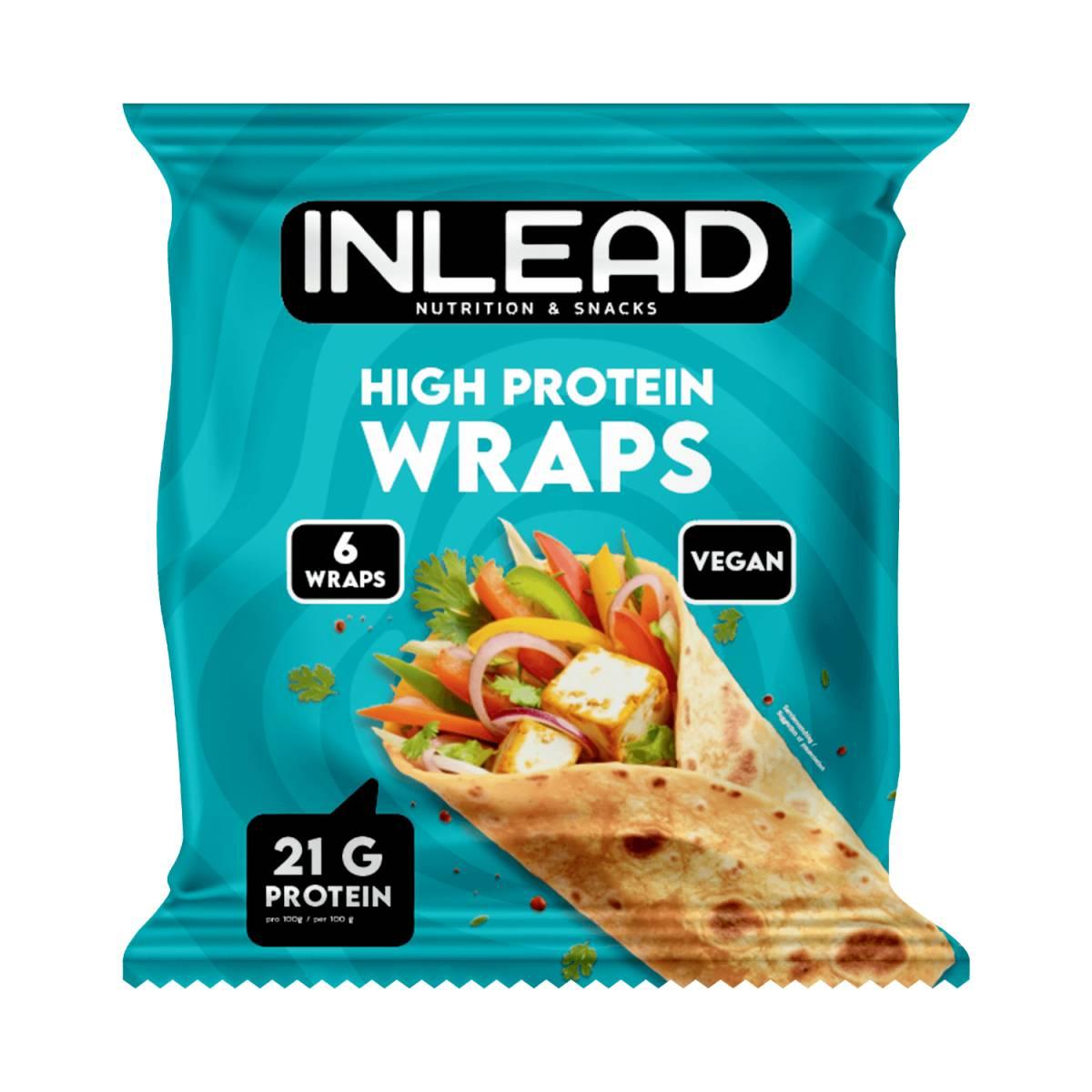 High Protein Wraps 372g Beutel von Inlead