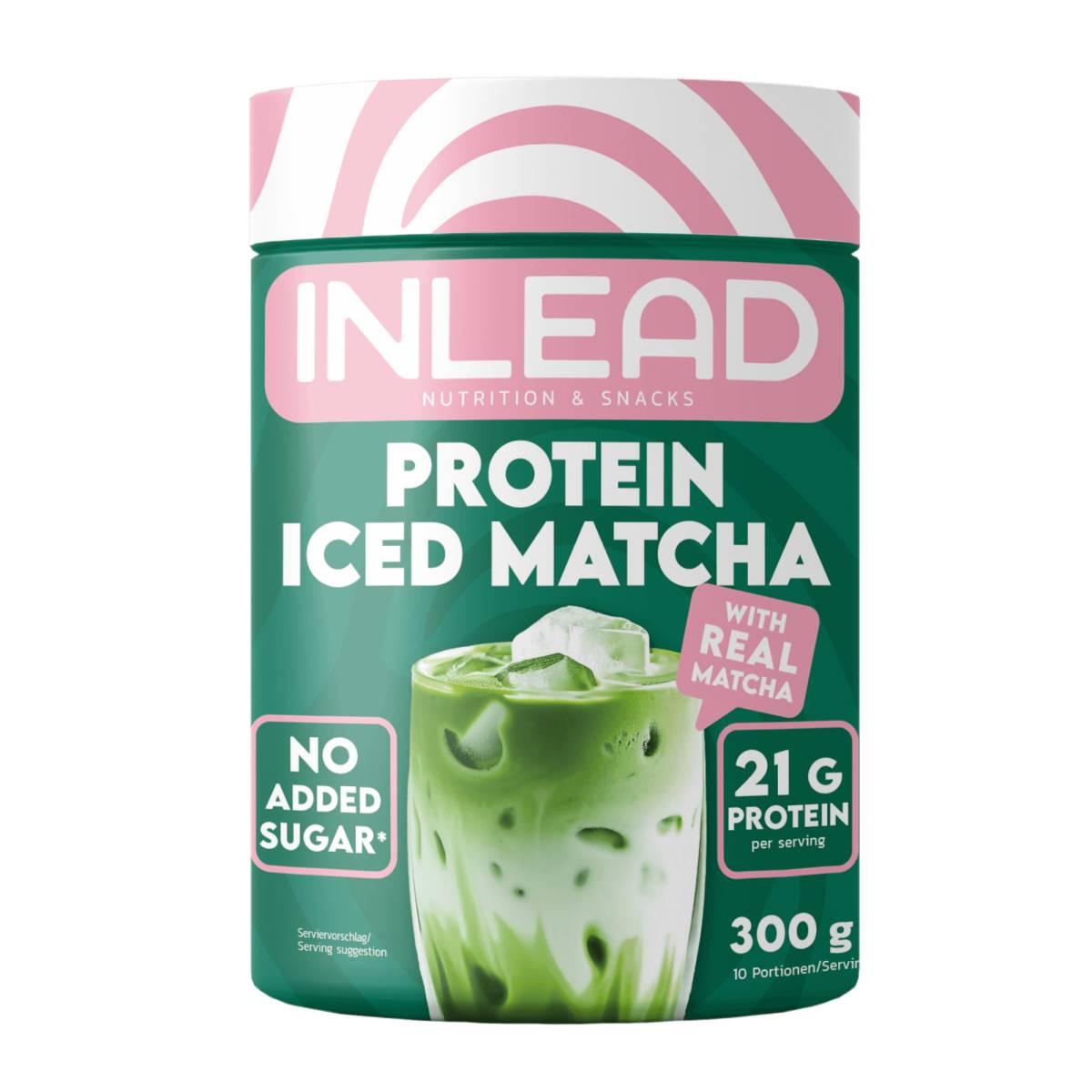 Protein Iced Matcha 300g Dose von Inlead