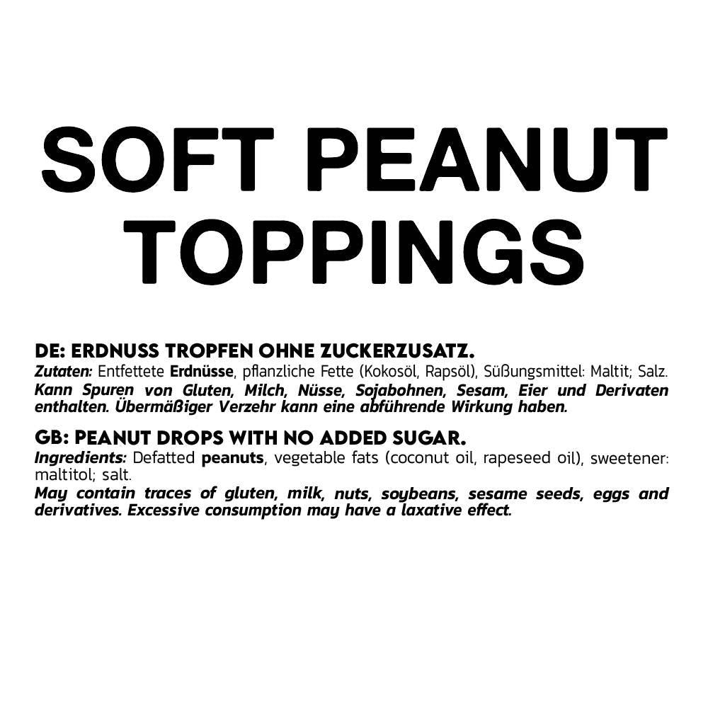 Soft Peanut Toppings 150g Beutel von Inlead