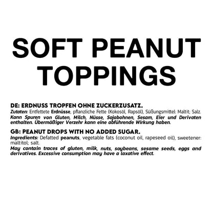 Soft Peanut Toppings 150g Beutel von Inlead
