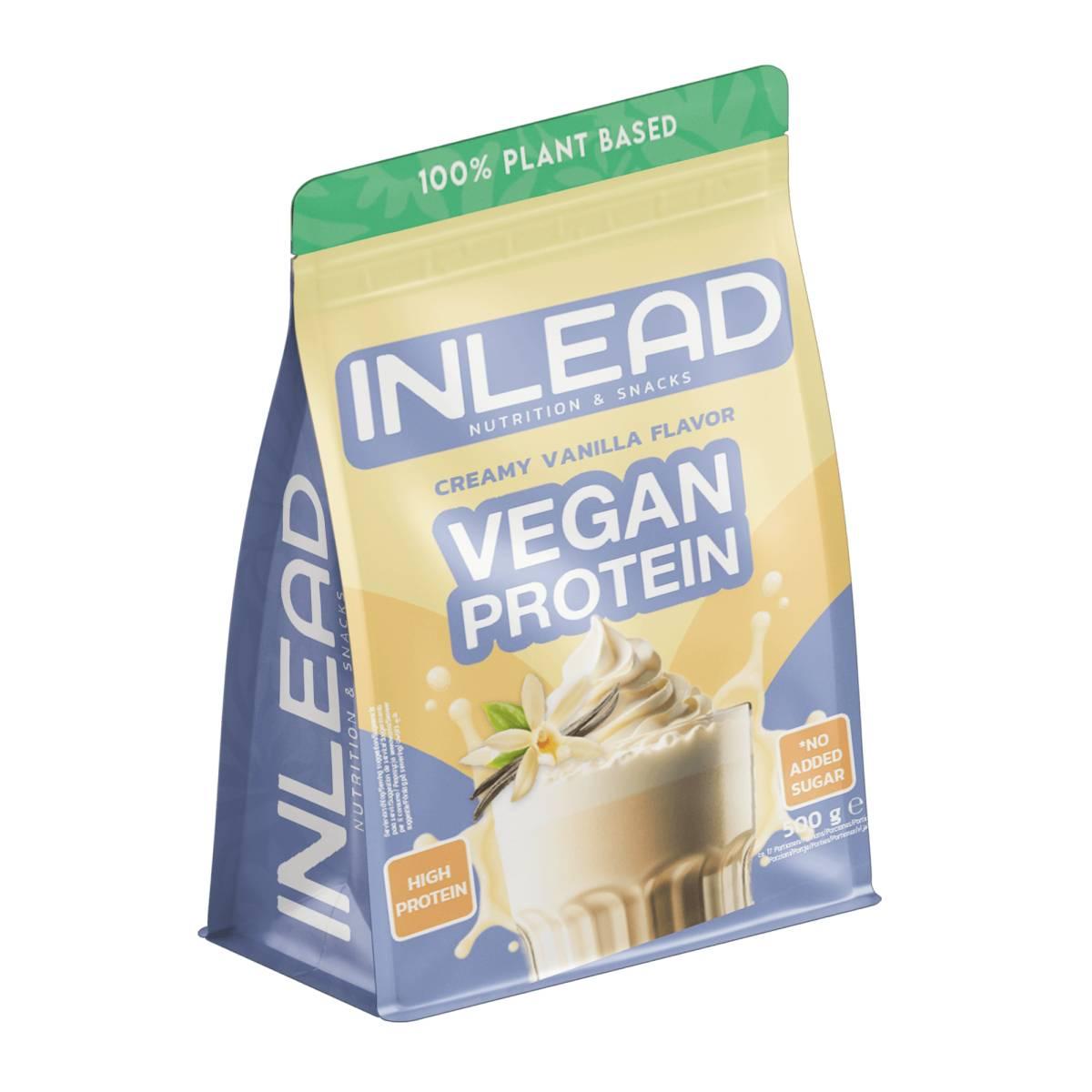 Vegan Protein 500g Beutel von Inlead