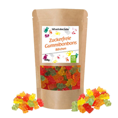 Zuckerfreie Gummibonbons 500g Beutel von LCW