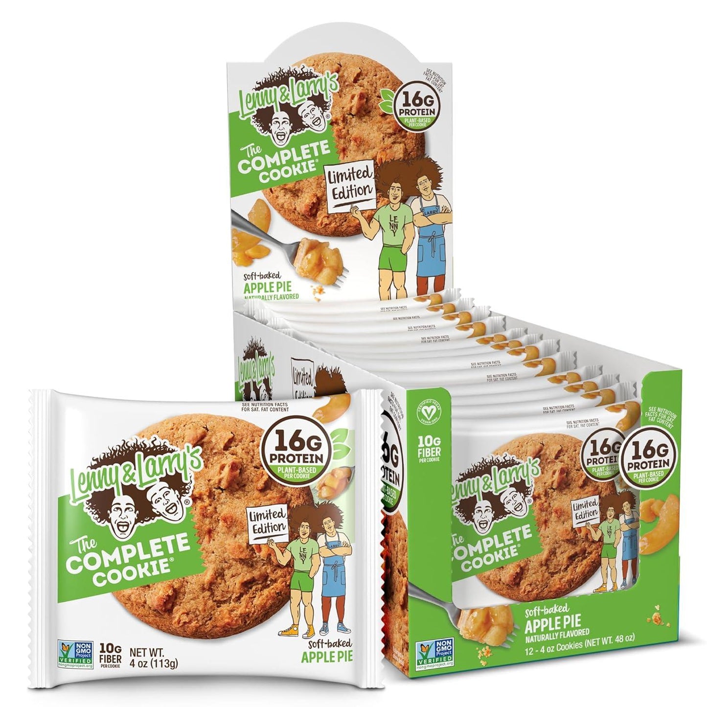 Complete Cookie 12 x 113g von Lenny & Larry