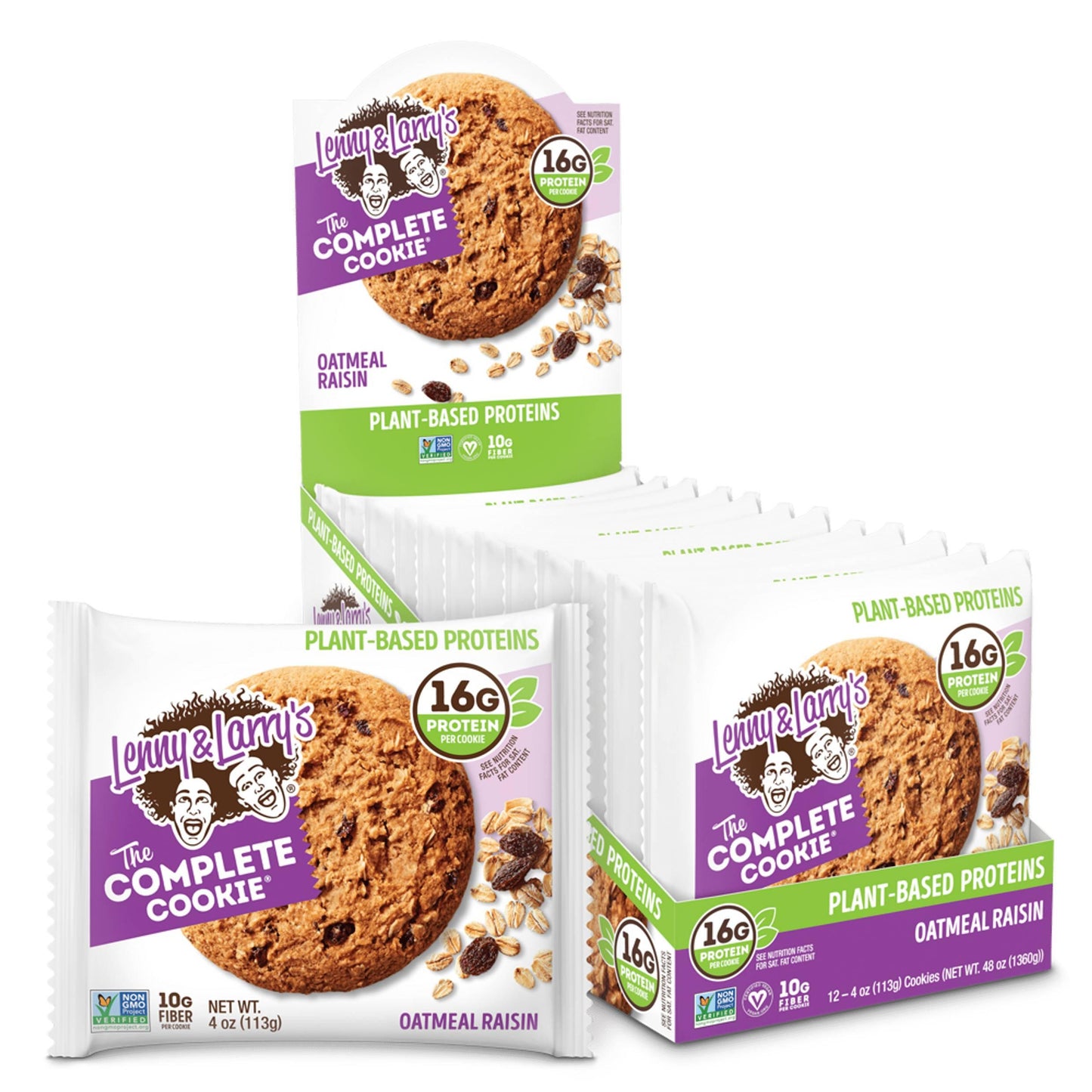 Complete Cookie 12 x 113g von Lenny & Larry