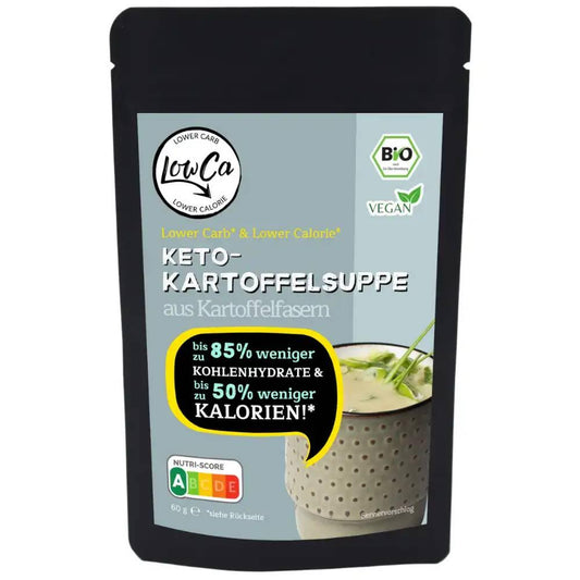 Keto-Kartoffelsuppe aus Kartoffelfasern von LowCa