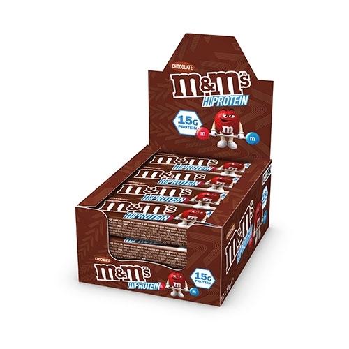 Hi Protein Bar 12 x 51g Riegel von M&M