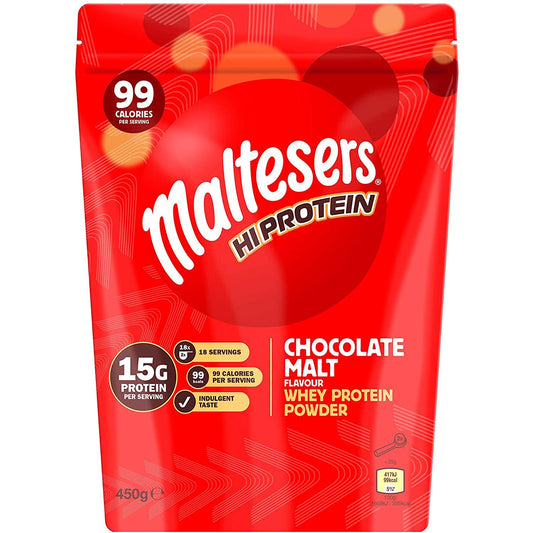Hi Protein Pulver 450g Beutel Schokolade Malz von Maltesers