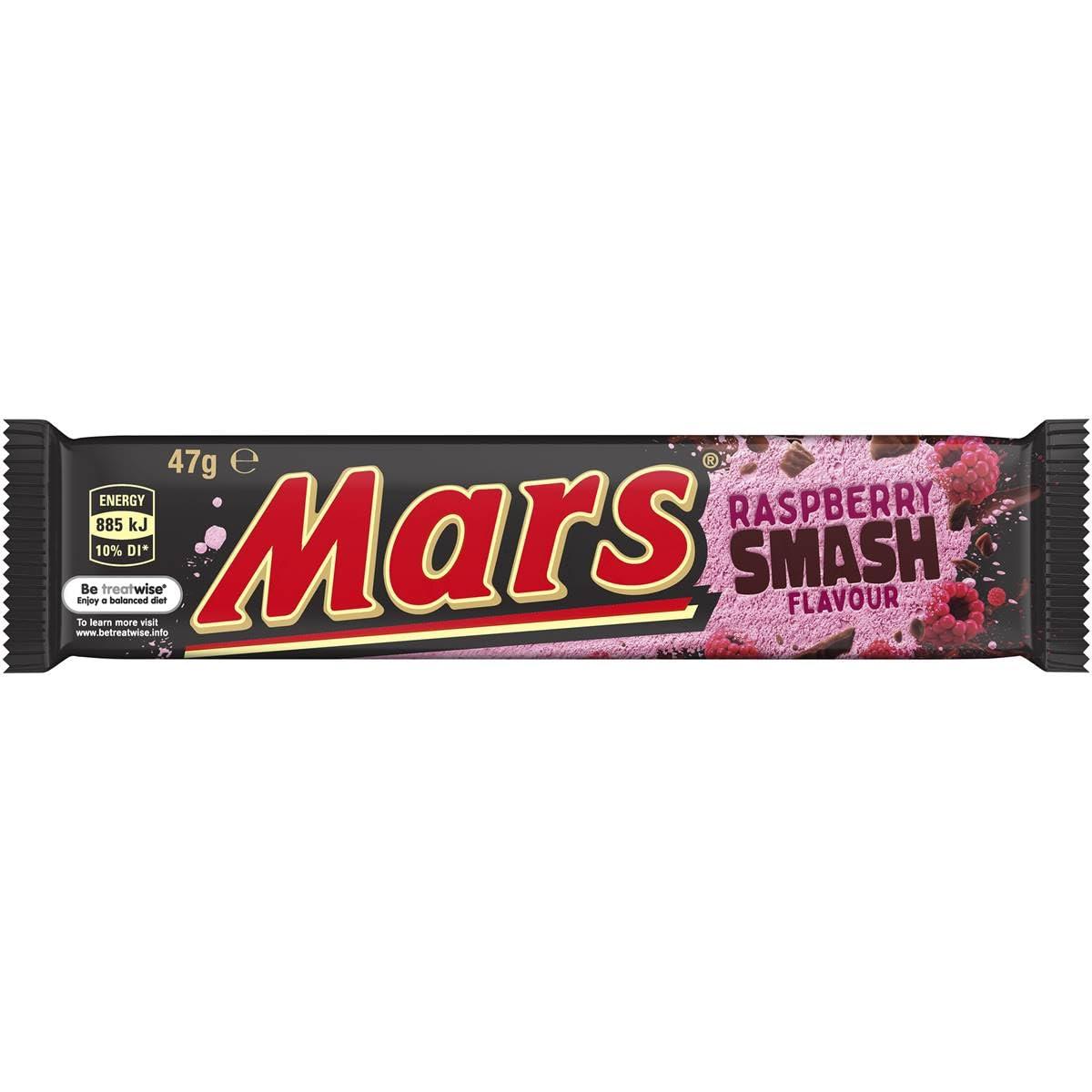 Hi Protein Low Sugar Bar 1 x 55g Raspberry Smash MHD 13.08.2026 von Mars