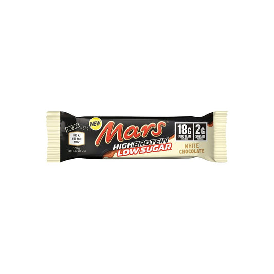 Hi Protein Low Sugar Bar 1 x 57g White Chocolate von Mars