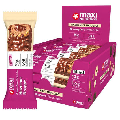 Creamy Core Protein Bar 12 x 45g Riegel von Maxi Nutrition