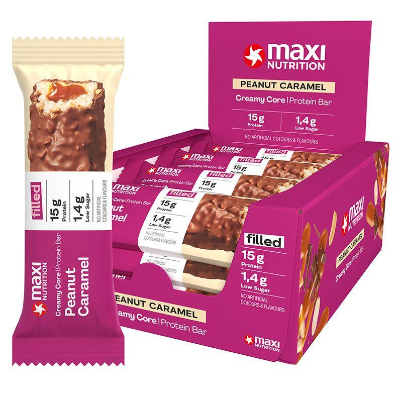 Creamy Core Protein Bar 12 x 45g Riegel von Maxi Nutrition
