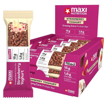 Creamy Core Protein Bar 12 x 45g Riegel von Maxi Nutrition