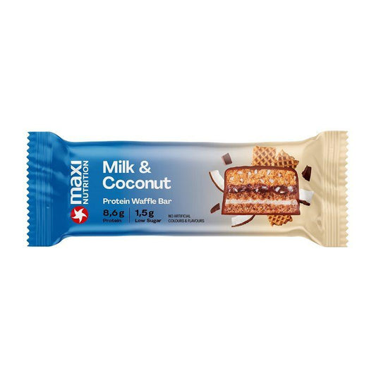 Milky Waffle Protein Bar 1 x 40g Riegel von Maxi Nutrition