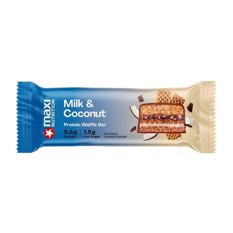 Milky Waffle Protein Bar 1 x 40g Riegel von Maxi Nutrition