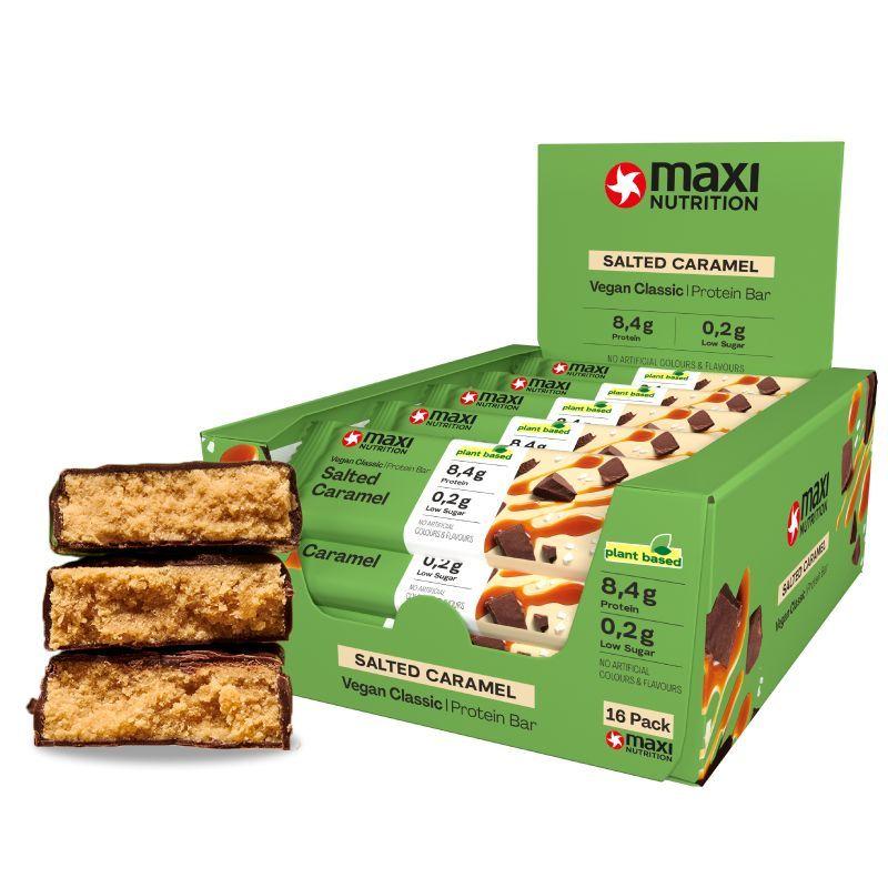 Vegan Classic Protein Bar 16 x 35g Riegel von Maxi Nutrition